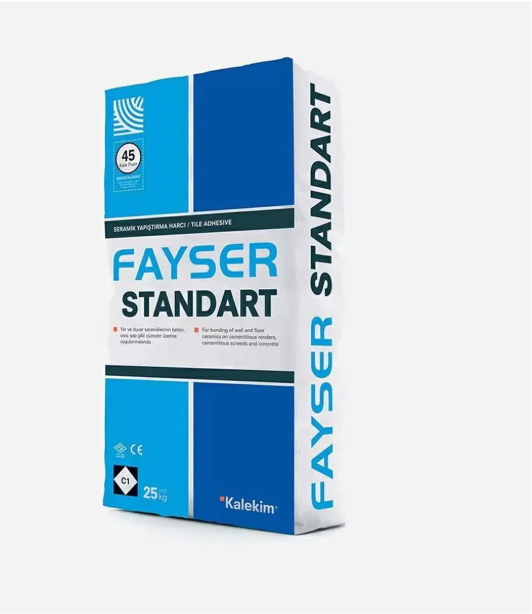 Seramik Yapıştırıcı ve Derz - KALEKİM FAYSER   STANDART  25 KG | Pinhause
