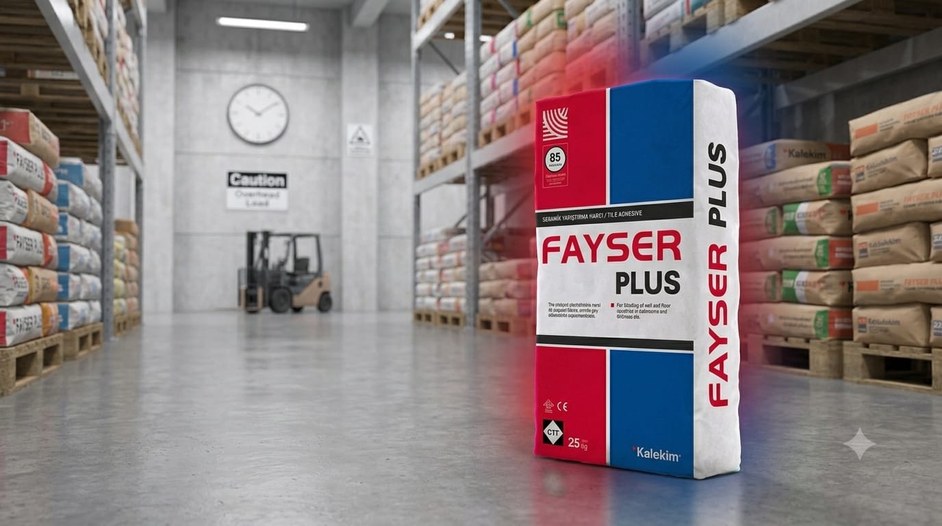 Seramik Yapıştırıcı ve Derz - KALEKİM FAYSER PLUS  SERAMİK YAPŞ HARCI 25 KG | Pinhause